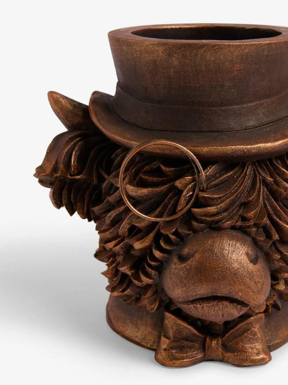 Hot Next Bronze Hamish The Highland Cow Flower Vase