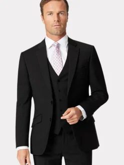 Sale Brook Taverner Black Dark Suit Jacket