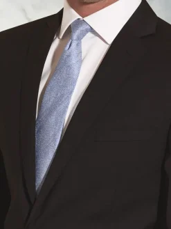 Brook Taverner Tailored Fit Wool Mix Washable Suit Jacket^ Black Suits