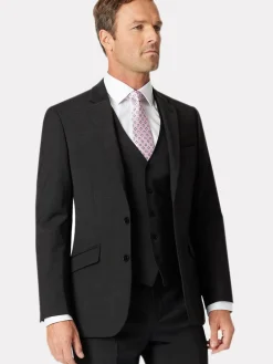 Brook Taverner Black White Suit Jacket^ Suits & Tuxedos|Black Suits