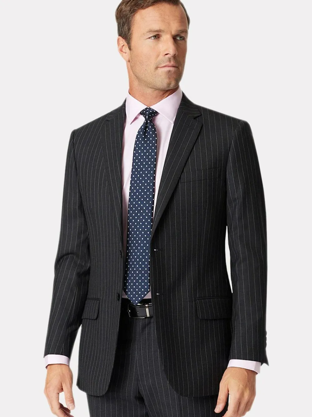 Brook Taverner Wool Suit Jacket^ Grey Suits|Black Suits