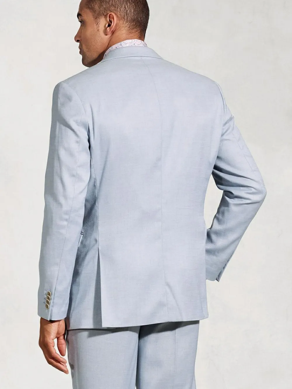 Brook Taverner Textured Occasion Suit Jacket^ Blue Suits