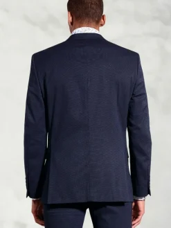 Best Brook Taverner Blue Washable Suit Jacket