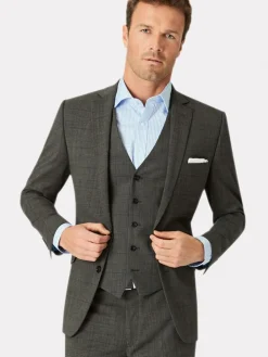 Brook Taverner Cassino Slim Fit Jacket Grey