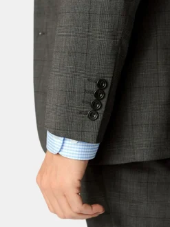 Brook Taverner Cassino Slim Fit Jacket Grey