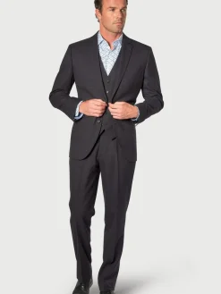 Brook Taverner Wool Blend Suit Jacket^ Black Suits