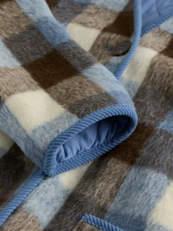 Clearance Next Brown and Blue Checked Jacket