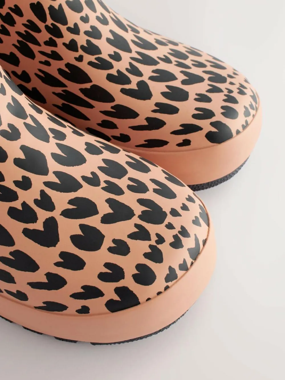 Outlet Next Cuff Wellies Brown Animal Print