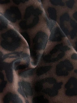 Next Brown Animal Print Short Sleeve Printed Shirt (3-16yrs)^BOY Shirts