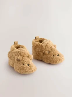 Next Baby Touch Fastening Slipper Boots (0-2mths)^BOY Baby Boots|Boots