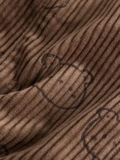 Best Next Corduroy Dungarees (3mths-7yrs) Brown Bear Print