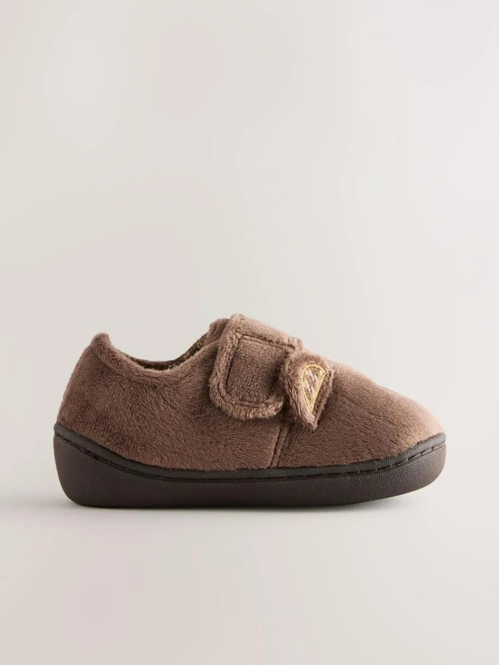 Next Brown Bear Warm Lined Cupsole Slippers^BOY Nightwear