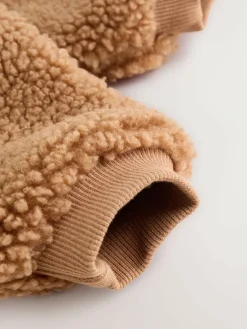 Next Brown Borg Hooded Baby Pramsuit^BOY Coats, Jackets & Pramsuits|Coats, Jackets & Pramsuits