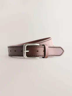 Sale Next Casual Leather Belt Brown