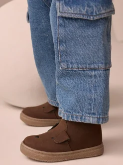 Hot Next Brown Chocolate Bear Chelsea Boots