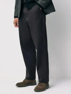 Next Brown Chunky Suede Brogue Shoes^ Shoes