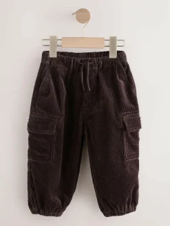 Next Corduroy Cargo Trousers (3mths-7yrs)^BOY Joggers|Pants & Chinos