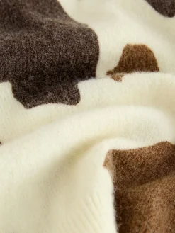 Sale Next Brown Cow Print Cardigan (3-16yrs)