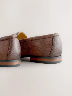 Next Embossed Leather Loafers^ Shoes