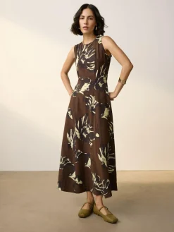 Next Sleeveless Column A-Line Maxi Dress^Women Maxi Dresses
