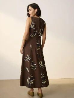 Next Sleeveless Column A-Line Maxi Dress^Women Maxi Dresses