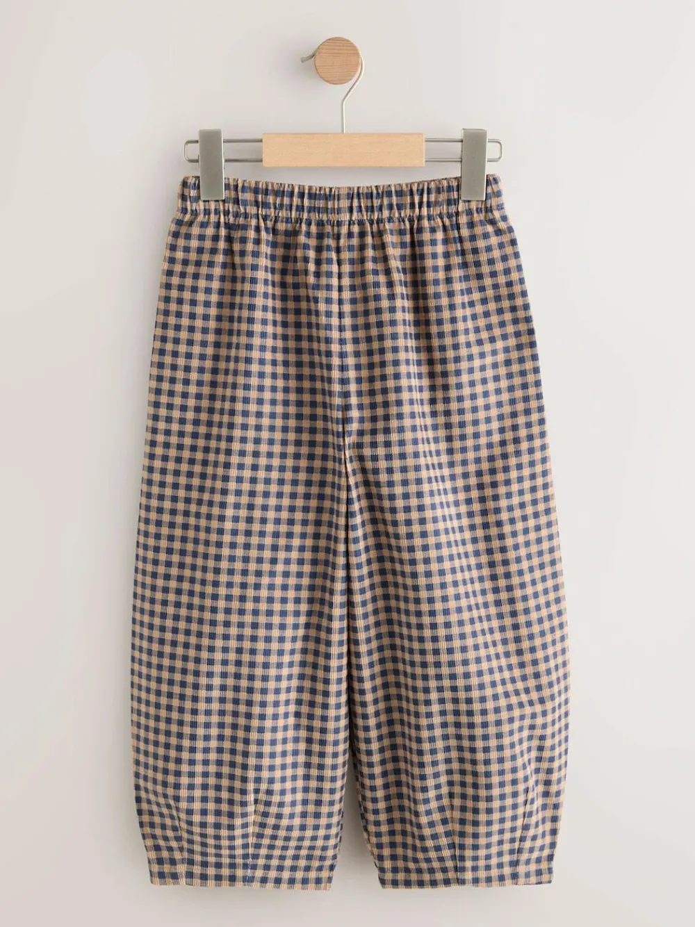 Next Brown Gingham Pullon Cord Trousers (3-16yrs)^ Nightwear|Pants & Leggings