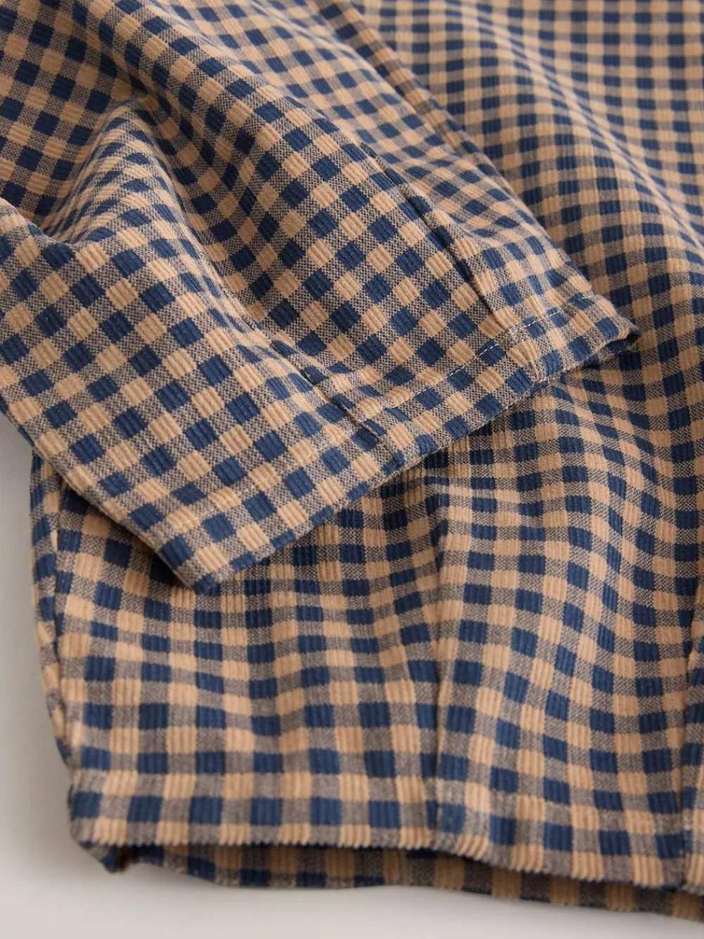 Next Brown Gingham Pullon Cord Trousers (3-16yrs)^ Nightwear|Pants & Leggings