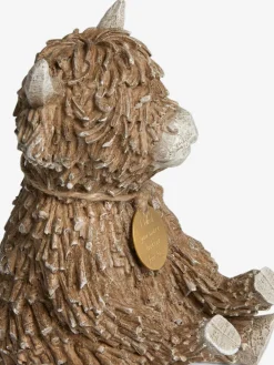 Next Brown Hamish the Highland Cow TV Remote Control Holder^ Storage & Organisation|Ornaments