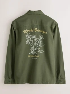 Next Brown Hem Pocket Shacket^ Coats & Jackets|Coats & Jackets