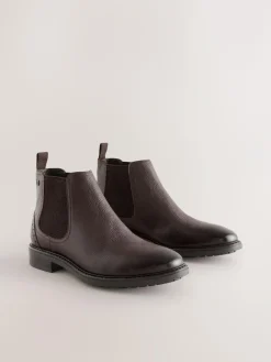 Best Next Leather Chelsea Boots Brown