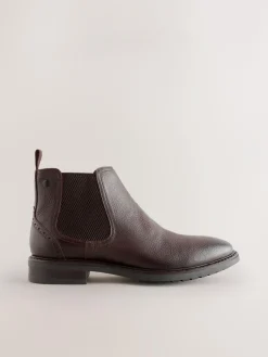 Best Next Leather Chelsea Boots Brown