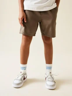 Next Brown Regular Fit Shorts (3-16yrs)