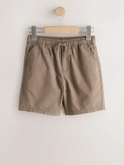 Next Brown Regular Fit Shorts (3-16yrs)
