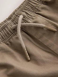 Next Brown Regular Fit Shorts (3-16yrs)