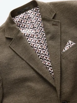 Next Regular Fit Textured Smart Blazer^ Coats & Jackets|Coats & Jackets