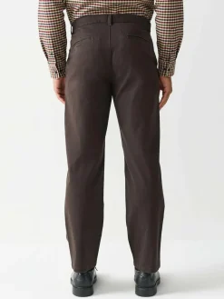Clearance Next Brown Relaxed Fit Stretch Chinos Trousers