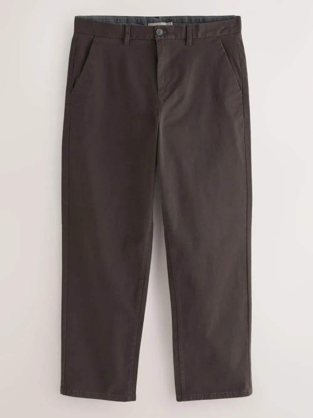 Clearance Next Brown Relaxed Fit Stretch Chinos Trousers