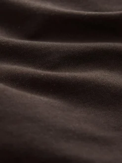 Outlet Next Relaxed Tapered Fit Twin Pleated Stretch Chinos Trousers Brown