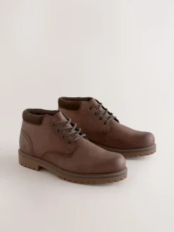 Next Rugged Leather Ankle Boots^ Boots|Boots