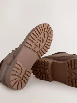 Next Rugged Leather Ankle Boots^ Boots|Boots