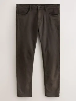 Next Brown Slim Fit Comfort Stretch Jeans^ Jeans|Jeans