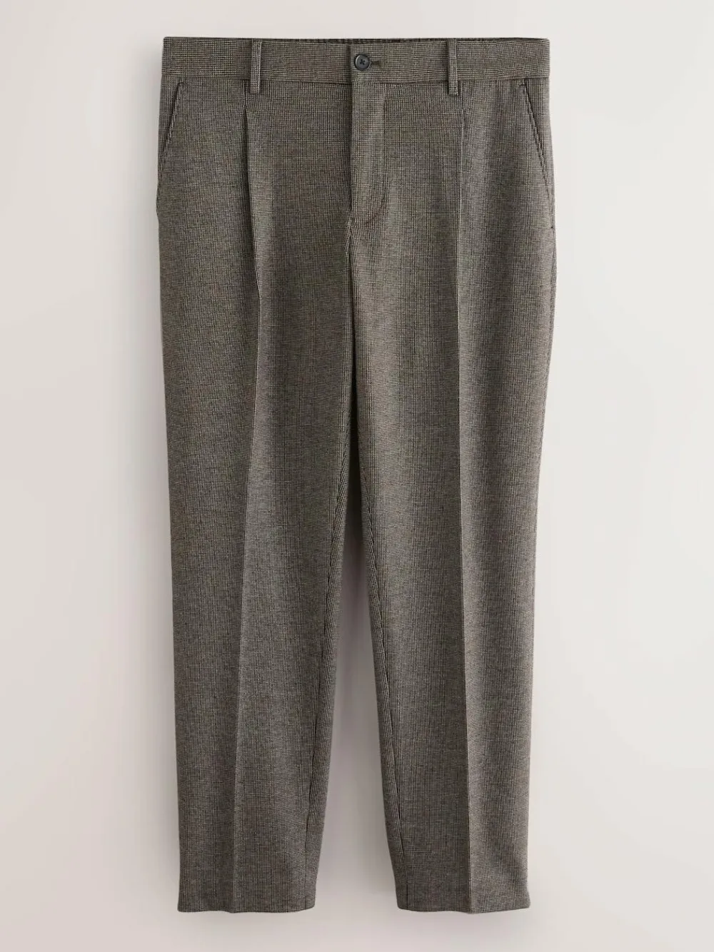 Next Slim Fit Smart Elasticated Back Textured Trousers with Stretch^ Pants & Chinos
