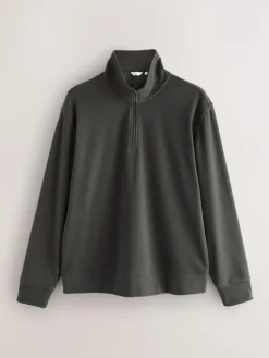 Next Soft Touch Quarter Zip Neck Fleece^ Loungewear