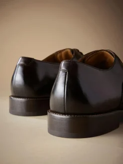 Next Standard Fit Signature Leather Sole Oxford Toe Cap Shoes^ Shoes