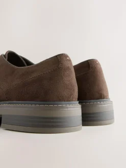 Next Suedette Derby Shoes^ Shoes