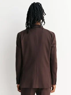 Next Brown Tailored Fit Motionflex Stretch Suit Jacket^ Blazers & Formal Jackets
