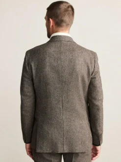 Next Tailored Fit Signature Abraham Moon 100% British Wool Donegal Suit Jacket^ Blazers & Formal Jackets|Suits & Tuxedos