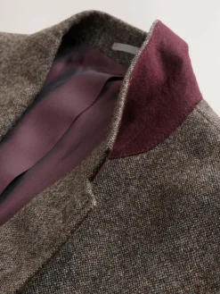 Next Tailored Fit Signature Abraham Moon 100% British Wool Donegal Suit Jacket^ Blazers & Formal Jackets|Suits & Tuxedos