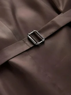 Clearance Next Trimmed Check Suit Waistcoat Brown