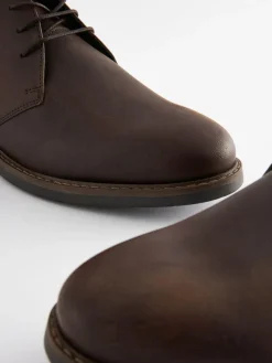 Next Waxy Leather Chukka Boots^ Boots|Boots